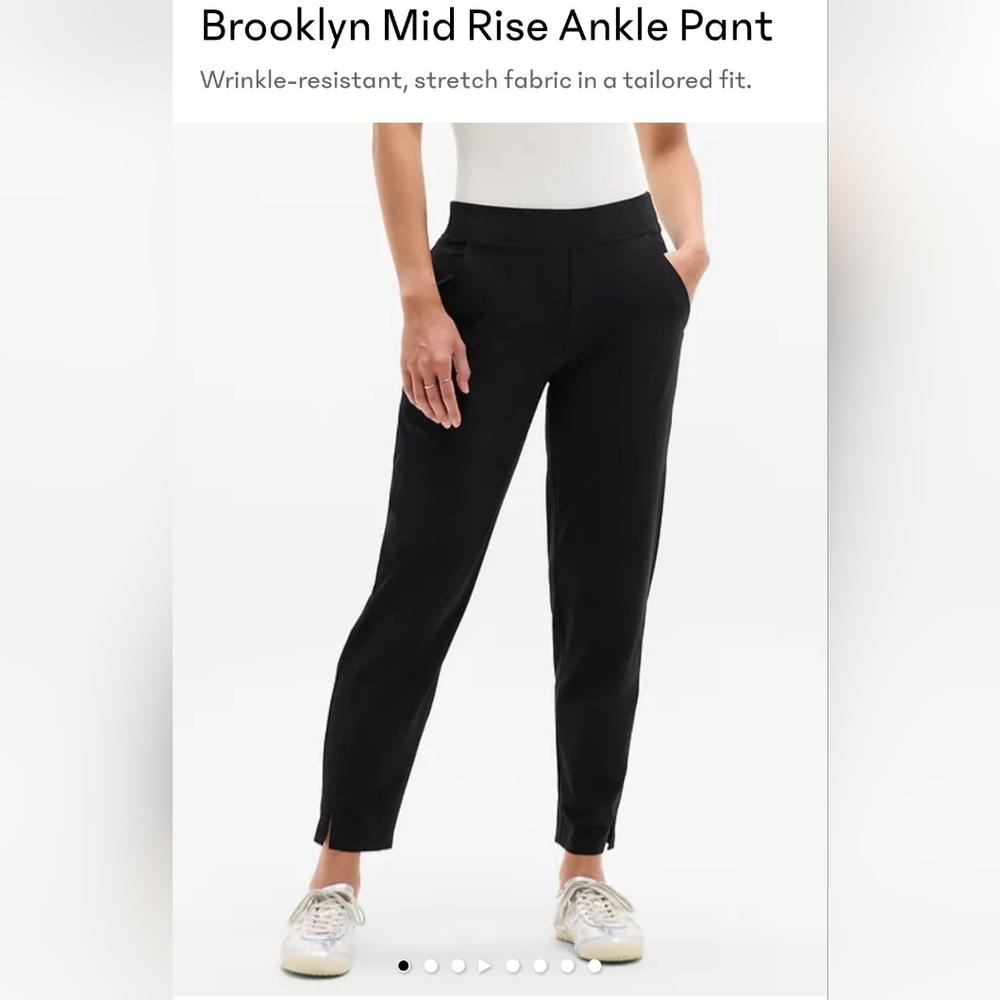 Athleta Brooklyn Mid Rise Ankle Pant Size 10